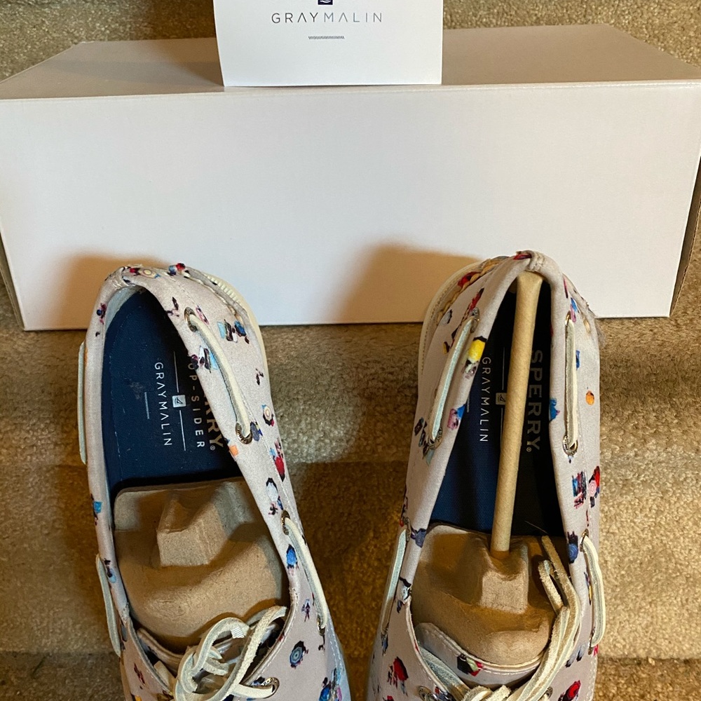 GRAY MALIN edition Sperry Top Sidera NEW IN BOX